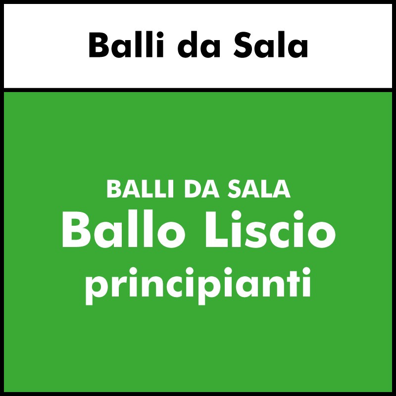 BALLI DA SALA - Ballo liscio principianti