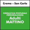 ALTRE DISCIPLINE - Ginnastica Finalizzata alla Salute (Posturale) - Crema - mattino 10-11