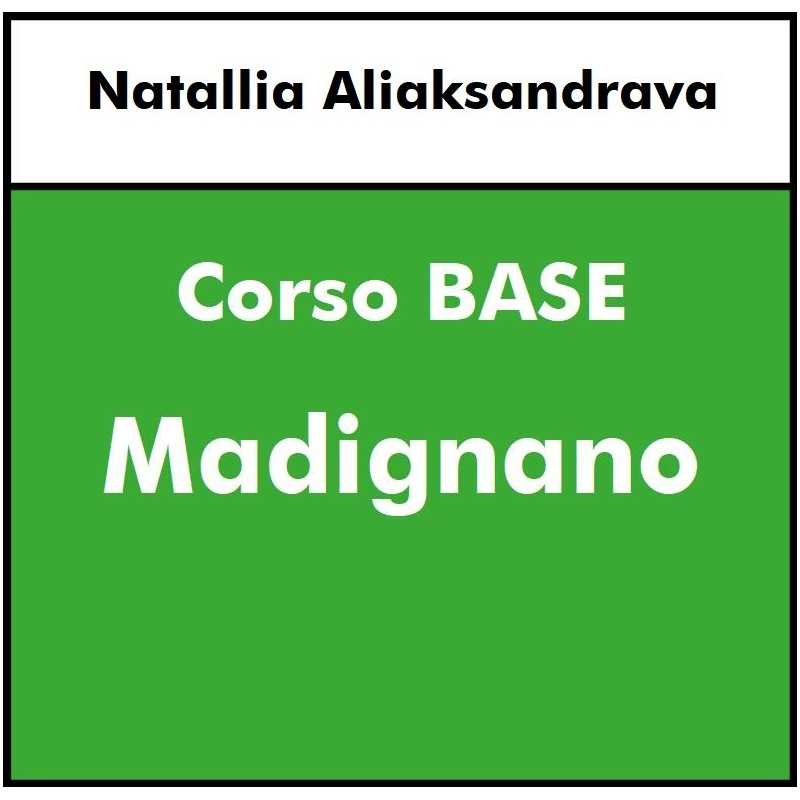 GINNASTICA RITMICA  - Natallia Aliaksandrava - Corso Base MADIGNANO