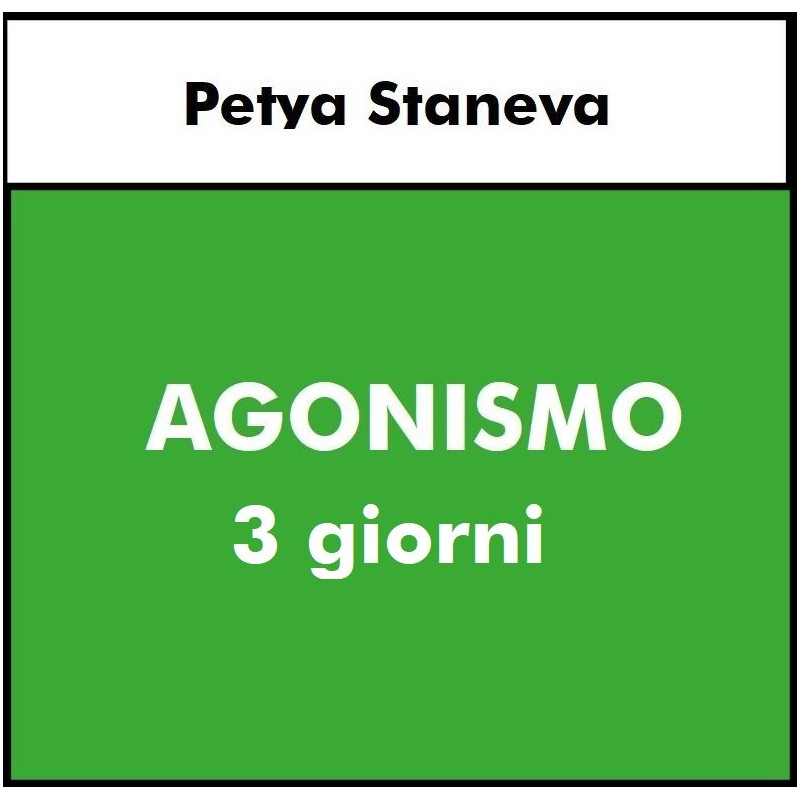 GINNASTICA RITMICA  - Corso AGONISMO 3 giorni-  Petya Staneva