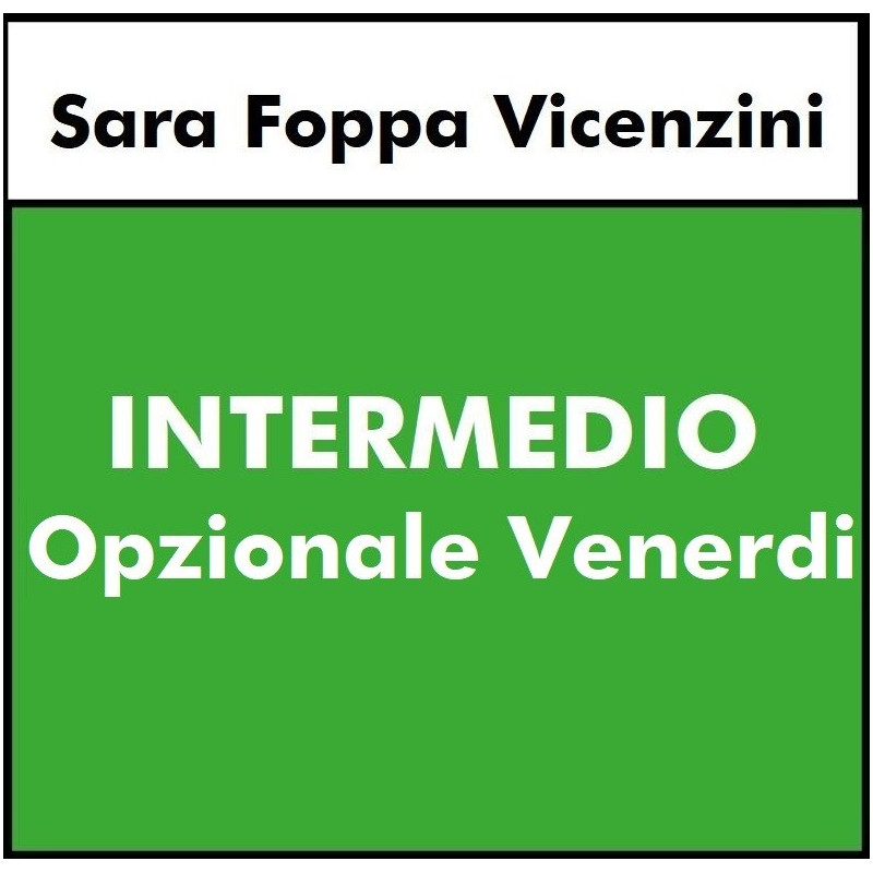 GINNASTICA RITMICA  - Sara Foppa Vicenzini - Intermedio - VENERDI