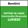 PATTINI IN LINEA - Bambini - Intermedio/ Avanzato- LUNEDI