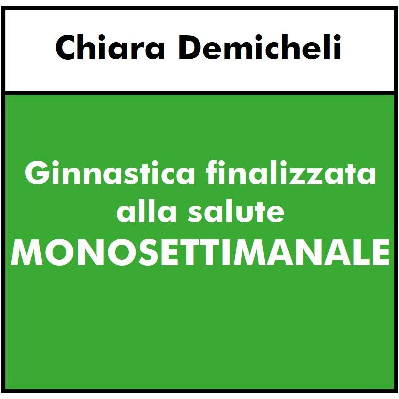 ALTRE DISCIPLINE  - Ginnastica finalizzata alla salute - San Carlo - Palestra ACli MONO