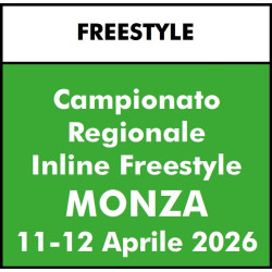 ISCRIZIONE GARA FISR CAMPIONATO REGIONALE INLINE FREESTYLE ROLLER CROSS- MONZA 11-12 aprile 26