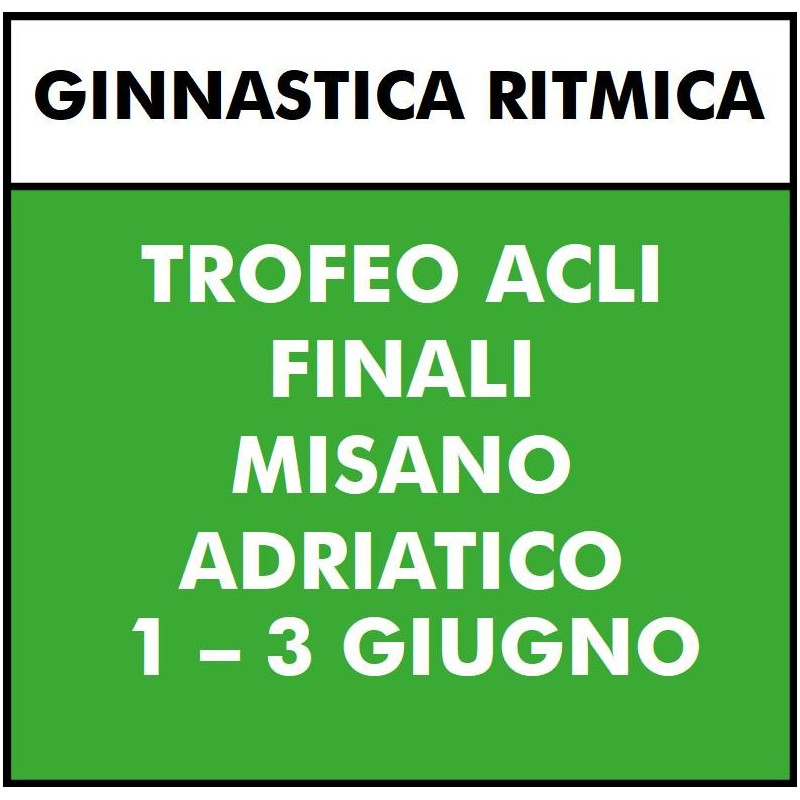 TROFEO US ACLI - MISANO ADRIATICO - contributo manifestazione