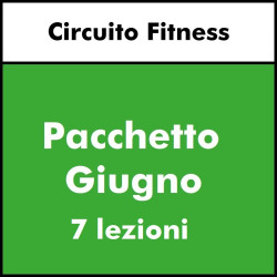 FITNESS - PACCHETTO GIUGNO 7 LEZIONI