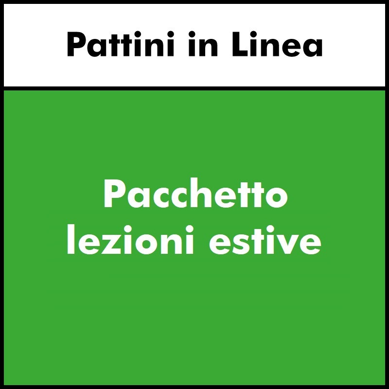 PATTINI IN LINEA  - PACCHETTO LEZIONI GIUGNO