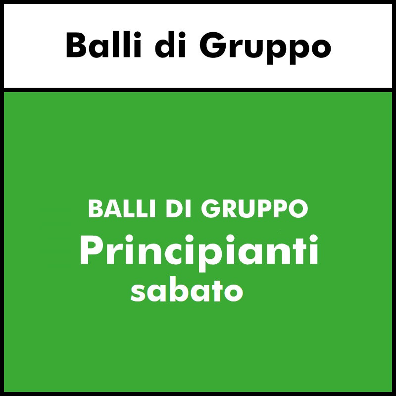BALLI DI GRUPPO LATINO AMERICANI- Corso pricipianti Sabato