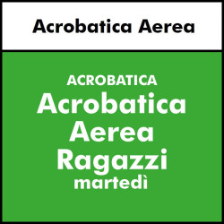 ALTRE DISCIPLINE -  Acrobatica Aerea Ragazzi (da 16 anni) Principianti Martedì