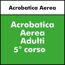 ALTRE DISCIPLINE -  Acrobatica Aerea Adulti Intermedio 5° anno