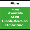 ALTRE DISCIPLINE - Salute e Fitness (Pilates) Avanzato lunedì mercoledì- sera - OMBRIANO