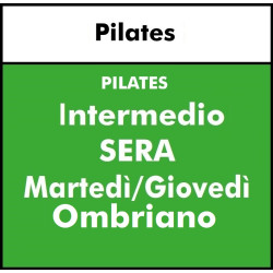 ALTRE DISCIPLINE - Salute e Fitness (Pilates) Intermedio  martedì giovedì- sera OMBRIANO