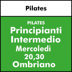 ALTRE DISCIPLINE - Salute e Fitness (Pilates) Principianti/Intermedio mercoledì sera OMBRIANO