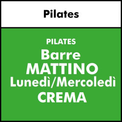 ALTRE DISCIPLINE - Salute e Fitness (Pilates) Barre - mattino lunedì mercoledì Via Sauro