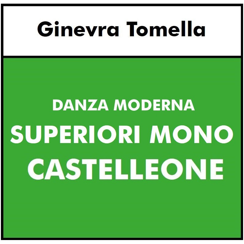 DANZA MODERNA (Tomella) CASTELLEONE - MONOSETTIMANALE